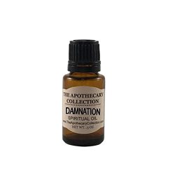 Damnation Spiritual Oil Oz By The Apothecary Collection For Hoodoo Voodoo Wicca Santeria Conjure Pagan Magick