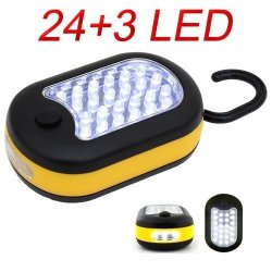 27-LED Emergency Work Light Torch. Batteries Included. Collections Are Allowed.