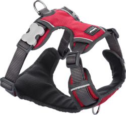 Padded Harness - Extra Small Red