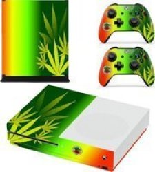Decal Skin For Xbox One S: Rasta Weed