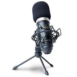 Professional Marantz MPM-1000 Cardioid Condenser Microphone With Windscreen Shock Mount & Tripod Stand 18MM Xlr Out