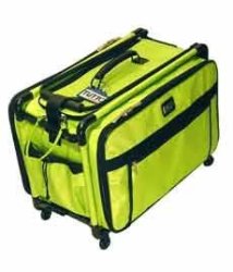 GREEN Lime Medium Mascot Tutto Machine On Wheels Sewing Carrier Case