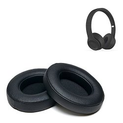 Beats Studio 2.0 Memory Foam Replacement Earpads Ear Pad Ear Cushions Studio 3.0 Wired wireless Bluetoothheadset Over-ear Headphones 1 Pair Black
