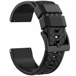 20MM Silicone Watch Bands Compatible With Samsung Gear S2 Classic Watch Quick Release Rubber Watch Bands For Men