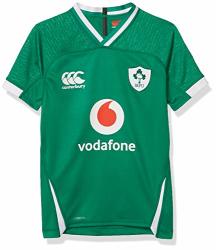 Canterbury Official 19 20 Ireland Rugby Kids Vapodri+ Home Pro Jersey Age 12 Bosphorous