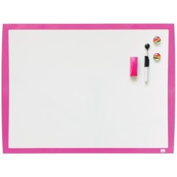 Nobo Small Magnetic Whiteboard 585X430MM Pink Or Blue