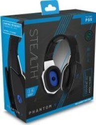 Phantom V Over-ear Stereo Gaming Headset For PS5 Black