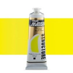 Matisse Structure Acrylic Paint 75ML Tube Bismuth Yellow
