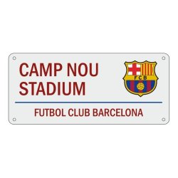 Barcelona - Camp Nou Stadium Street Sign