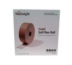Sunlight 32118 Sunmight Soft Flex Pad Roll Gold 114MM X 25M 600 - Each