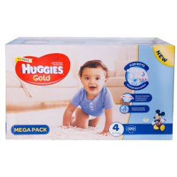 huggies gold mega box price