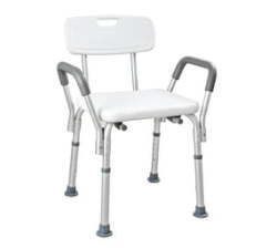 Shower Chair Bath Seat With Padded Arm
