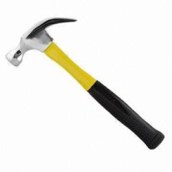 Claw Hammer With Fibreglass Handle - 16oz 453gram