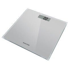 Salter Glass Bathroom Scale Silver