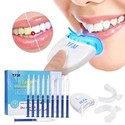 Teeth Whitening Y.f.m Teeth Whitening Kit With LED Accelerator Light Professional Dental Whitener Home Teeth Whitener System Teeth Whitening Syste