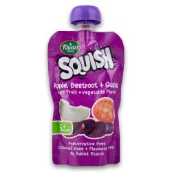 Fruit & Vegetable Puree Pouch 110ML - Apple Beetroot & Guava