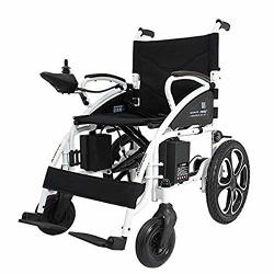 Electric Comfygo Wheelchair Folding Motorized Power Wheelchairs Fold Foldable Power Compact Mobility Aid Wheel Chair Powerful Dual Motor Wheelchair Fda Approved Black