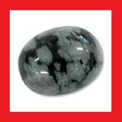 Snowflake Obsidian - Oval Cabochon - 1.83cts