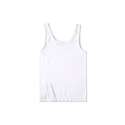 Bamboo Tank Top Assorted - Large White