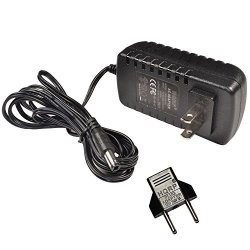 Hqrp Ac Adapter power Supply For Brother P-touch AD-24 AD-24ES PT-H110 Handheld Labelling Machine Plus Euro Plug Adapter