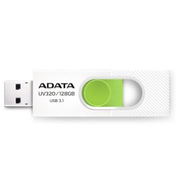 Adata UV320 128GB White + Green USB3.0 Flash Drive