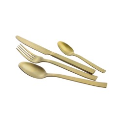 24 Piece Gold Stainless Steel Cutlery Set SGN1650