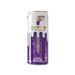 Footy's Sugar Free Carbonated Drink 300ML - Grape Soda