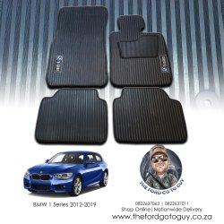BMW 1 Series 2012-2019 Custom Rubber Floor Mats For