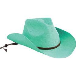 Girls" San Diego Hat Company Cowboy Hat Stclkid Turquoise