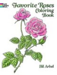 Dover Publications Favorite Roses Coloring Book