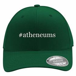 Atheneums - Men's Hashtag Flexfit Baseball Cap Hat Forest Small medium