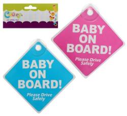 Cooey Safety Sign+suction Baby-on-board