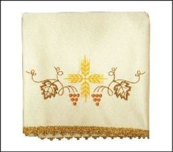 Chalice Veil Set Of 4 Includes All The Liturgical Colours - Cross & Vines