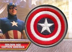 Captain America - "2011 The Movie" - Captain America "very Rare Memorabilia" Card I6