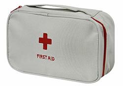 Ipenny Portable Empty First Aid Kit Bag Waterproof Durable Oxford Small Red Cross Medical Kit Pouch Emergency Survival Bag Medicine Storage Bag For Home