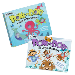 Poke-a-dot Books - Ocean & Monkeys Pack Of 2