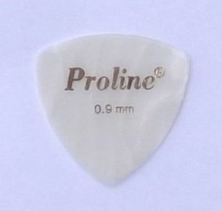 Proline Guitar Picks White Pearl Heavy - 0.9MM