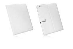 Capdase Flip Jacket - Soft Jacket For Ipad 4 3 2 - White
