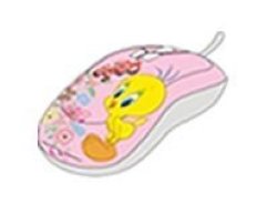 Tweety Optical USB Mouse in Pink
