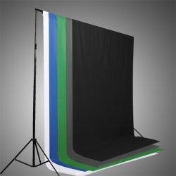 Green Color Screen Backdrop 6X9 Muslin Background