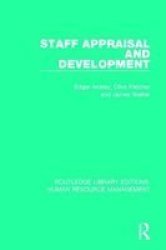 Staff Appraisal And Development Paperback