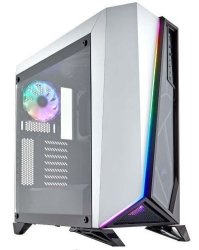 Corsair CC-9011141 Carbide Spec-omega Rgb Mid-tower Tg Gaming Case White And Black