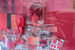 Scrapbook And Craft Pack Colour Red