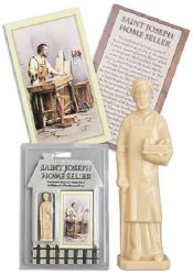 Saint Joseph Home Seller Statue Kit 3-1 2-INCH Tall