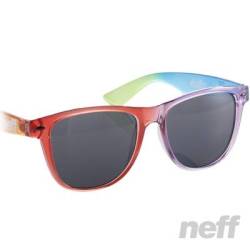 Neff Daily Sunglasses in Clear & Rainbow
