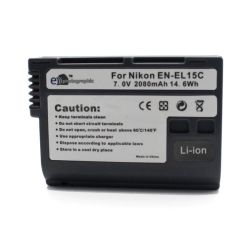 2080 Mah Lithium Battery For Nikon Dslr & Mirrorless EN-EL15C