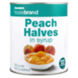 Peach Halves In Syrup 825G