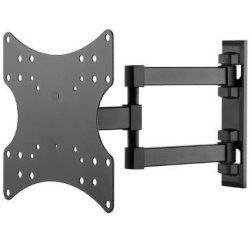 Tv Wall Mount Dual Arm For Tvs From 23" To 42" With Swivel And Tilt