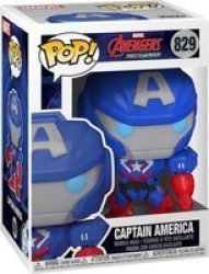 Pop Marvel Avengers: Mech Strike - Captain America Figure