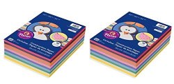 Pacon 9 X 12 6555 Rainbow Super Value Construction Paper Ream Assorted 500 Sheets 2 Pack